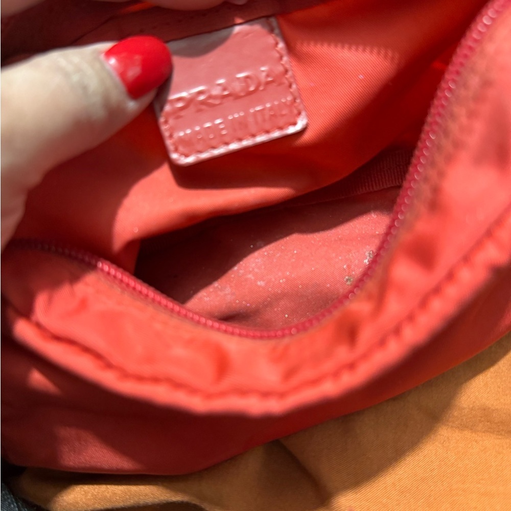 Prada Scarlet Red Pouch - Picture 8 of 11